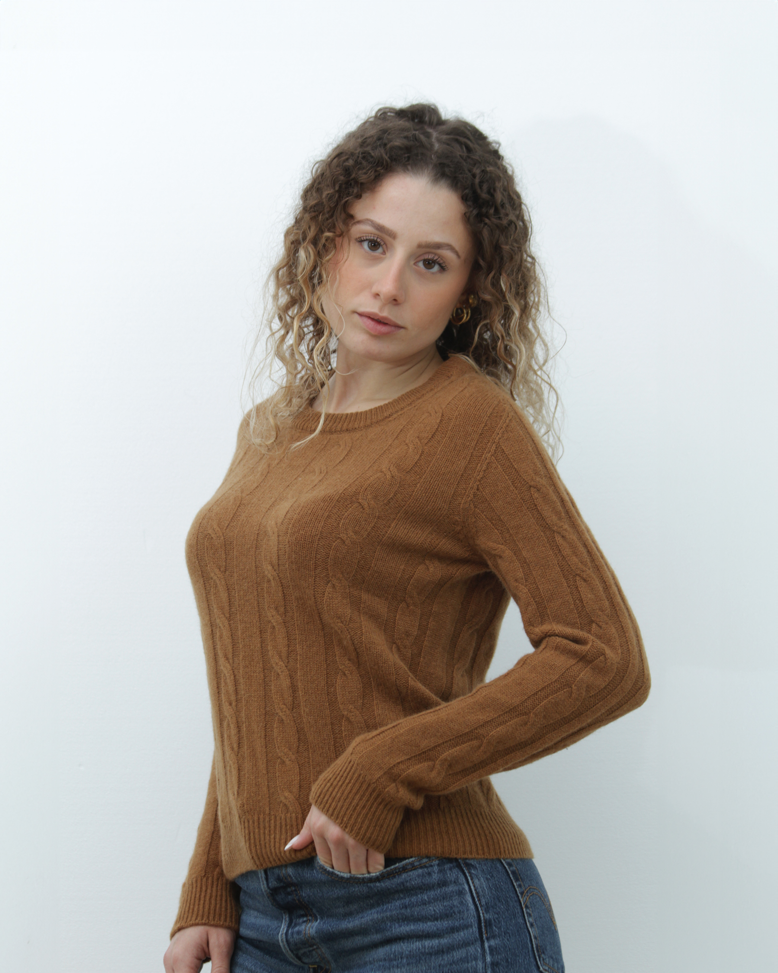 Maglione Cashmere collo