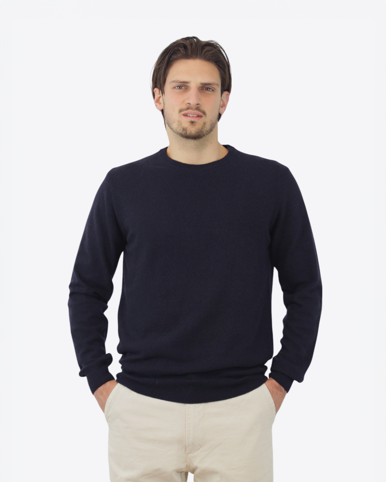 Maglione eco cashmere uomo